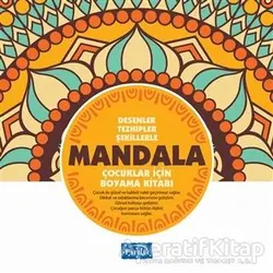 Desenler Tezhipler Şekillerle Mandala - Sarı Kitap - Muhammet Cüneyt Özcan - Parıltı Yayınları