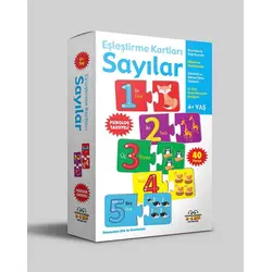 Sayılar - Eşleştirme Kartları (4+ Yaş) - Muhammet Cüneyt Özcan - 0-6 Yaş Yayınları