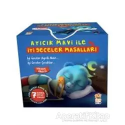 Ayıcık Mavi ile İyi Geceler Masalları Seti (7 Kitap Takım) - Melek Dinçer - Sincap Kitap