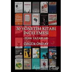 30 Yönetim Kitabı İncelemesi - Özgür Önday - İkinci Adam Yayınları