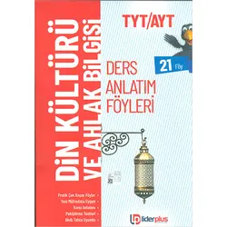 Lider Plus TYT AYT Din Kültürü Ders Anlatım Föyleri