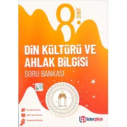 8.Sınıf Din Kültürü ve Ahlak Bilgisi Soru Bankası Lider Plus Yayınları
