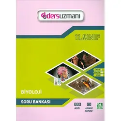 11. Sınıf Biyoloji Soru Bankası Kitap - Kolektif - Ders Uzmanı Yayınları