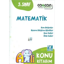 CanCan 3.Sınıf Matematik Konu Kitabım