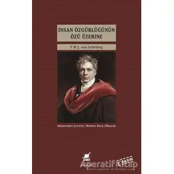 İnsan Özgürlüğünün Özü Üzerine - Friedrich Wilhelm Joseph von Schelling - Ayrıntı Yayınları