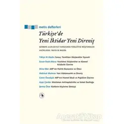Türkiyede Yeni İktidar Yeni Direniş - Kolektif - Metis Yayınları