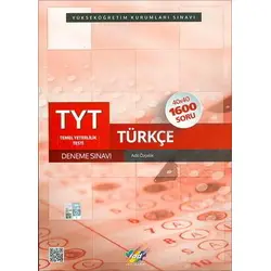 FDD TYT Türkçe Deneme Sınavı 40x40 1600 Soru