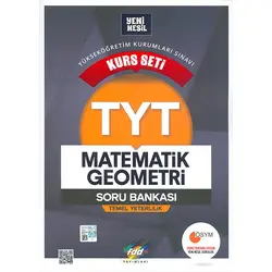 TYT Matematik Geometri Soru Bankası Kurs Seti FDD Yayınları