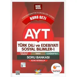 FDD AYT Türk Dili ve Edebiyatı Sosyal Bilimler 1 Kurs Seti Soru Bankası