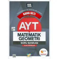 AYT Matematik Geometri Kurs Seti Soru Bankası FDD Yayınları