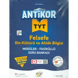 TYT Felsefe - Din Kültürü Antikor Soru Bankası FDD Yayınları