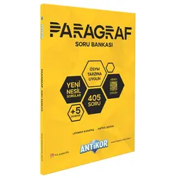 Antikor Paragraf Soru Bankası FDD Yayınları