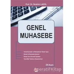 Genel Muhasebe - İbrahim Lazol - Ekin Basım Yayın - Akademik Kitaplar