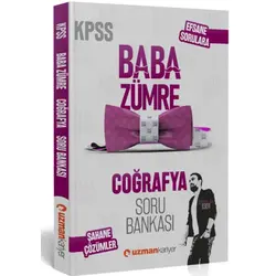 Uzman 2020 KPSS Baba Zümre Coğrafya Soru Bankası