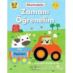 Çıkartmalarla Zamanı Öğrenelim - Kolektif - İş Bankası Kültür Yayınları