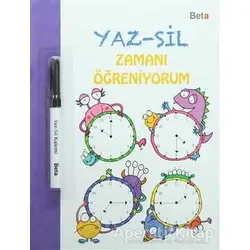 Yaz-Sil / Zamanı Öğreniyorum - Jessica Greenwell - Beta Kids