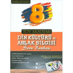 8.Sınıf Din Kültürü ve Ahlak Bilgisi Soru Bankası Toy Akademi