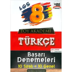 Toy Akademi 8.Sınıf LGS Türkçe Başarı Denemeleri