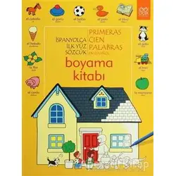 İspanyolca İlk Yüz Sözcük /Primeras Cien Palabras Boyama Kitabı