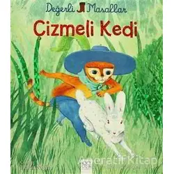 Değerli Masallar - Çizmeli Kedi - Kolektif - 1001 Çiçek Kitaplar