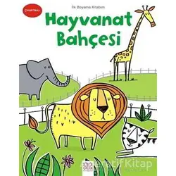 İlk Boyama Kitabım - Hayvanat Bahçesi - Kolektif - 1001 Çiçek Kitaplar