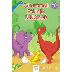 Dinozor - Çıkartmalı Etkinlik - David Hitch - 1001 Çiçek Kitaplar