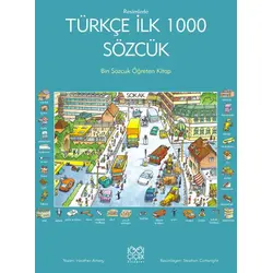 Resimlerle Türkçe İlk 1000 Sözcük - Heather Amery - 1001 Çiçek Kitaplar