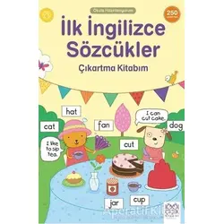 İlk İngilizce Sözcükler Çıkartma Kitabım - Okula Hazırlanıyorum - Kolektif - 1001 Çiçek Kitaplar
