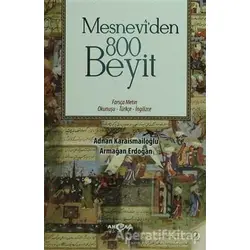 Mesneviden 800 Beyit - Armağan Erdoğan - Akçağ Yayınları