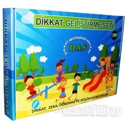 Dikkat Geliştirme Seti 1. Sınıf (3 Cilt Takım) - Çetin Özbey - Yuka Kids