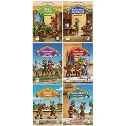 Güler Yüzle Tatlı Söz Hacivatla Karagöz Dizisi (6 Kitap Takım) - Bestami Yazgan - Nar Yayınları