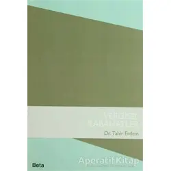 Vergisel Kabahatler - Tahir Erdem - Beta Yayınevi