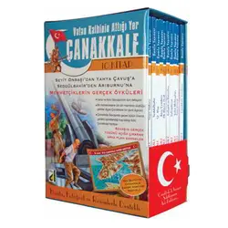 Vatan Kalbinin Attığı Yer Çanakkale (10 Kitap Takım) - Sara Gürbüz Özeren - Damla Yayınevi