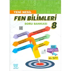 Gendaş 8.Sınıf Fen Bilimleri Yeni Nesil Soru Bankası