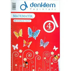 4. Sınıf Matematik Yaprak Test - Denklem Yayınları