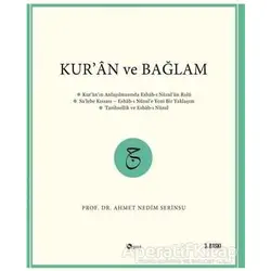 Kur’an ve Bağlam - Ahmet Nedim Serinsu - Şule Yayınları