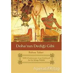 Doha’nın Dediği Gibi - Baha Taher - Kyrhos Yayınları