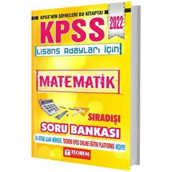 Teorem 2022 KPSS Matematik Sıradışı Soru Bankası