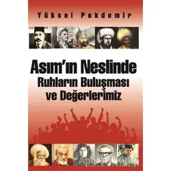 Asım’ın Neslinde Ruhların Buluşması ve Değerlerimiz - Yüksel Pekdemir - Kitap Dostu Yayınları
