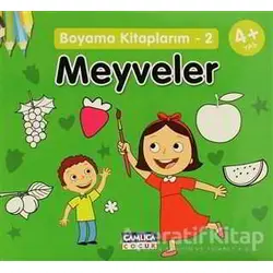 Boyama Kitaplarım - 2 Meyveler - Kolektif - Çamlıca Çocuk Yayınları