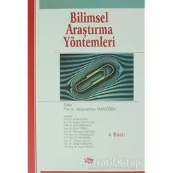 Bilimsel Araştırma Yöntemleri - Necati Cemaloğlu - Anı Yayıncılık