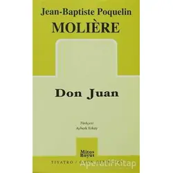 Don Juan - Jean-Baptiste Poquelin Moliere - Mitos Boyut Yayınları