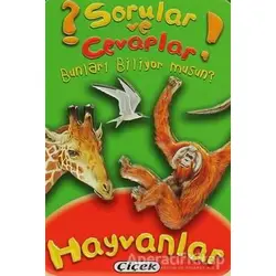 Sorular ve Cevaplar - Hayvanlar - Kolektif - Çiçek Yayıncılık