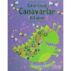 Çıkartmalı Canavarlar Kitabım - Rebecca Gilpin - 1001 Çiçek Kitaplar