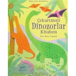 Çıkartmalı Dinozorlar Kitabım - Rebecca Gilpin - 1001 Çiçek Kitaplar