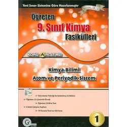 Gür 9.Sınıf Kimya Atom ve Periyodik Sistem Konu Anlatımlı 1