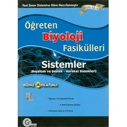 Gür Öğreten Biyoloji Fasikülleri Sistemler Boşaltım ve Destek Hareket Sistemleri