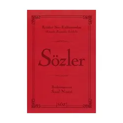 Sözler (Çanta Boy) - Bediüzzaman Said-i Nursi - Söz Basım Yayın