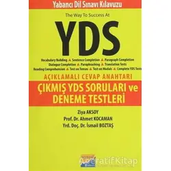 Çıkmış YDS Soruları ve Deneme Testleri - Ahmet Kocaman - Siyasal Kitabevi
