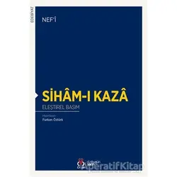 Siham-ı Kaza - Nefi - DBY Yayınları
